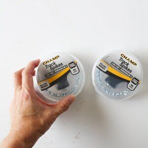 Champ Track Spikes 3/16" Needle Includes Wrench. 14 Spikes NEW! SET of TWO